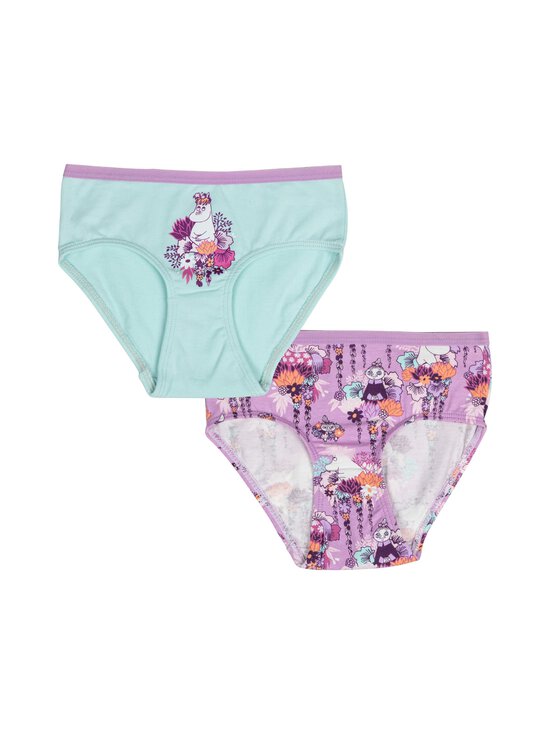 Muumi - Kukkaseppele-alushousut 2-pack - LILA - photo 1 Muumi - Kukkaseppele-alushousut 2-pack - LILA | Stockmann - photo 1
