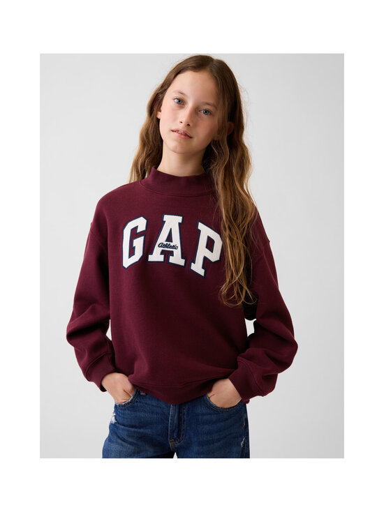 GAP - Soft Mock Neck Crew džemperis - TUSCAN RED | Stockmann - photo 2