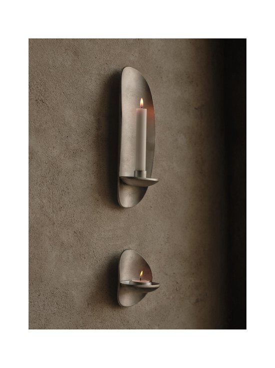 Ferm Living - Agapé-seinäkynttilänjalka - ALUMINIUM | Stockmann - photo 3