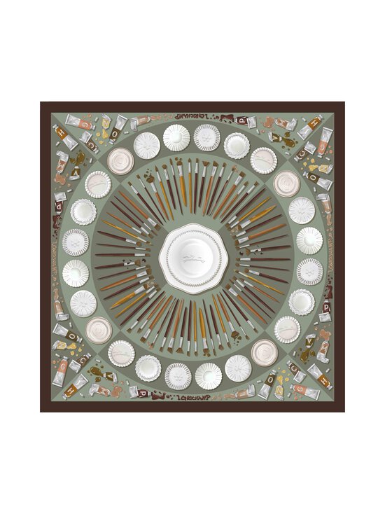 Soie-silkkihuivi 70 x 70 cm