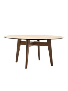 Calligaris - Abrey-ruokapöytä - KULTA,RUSKEA | Stockmann