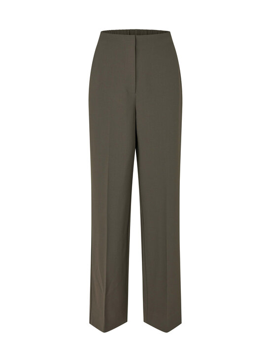 SECOND FEMALE - Fique Classic -housut - 8004 BLACK OLIVE | Stockmann - photo 1