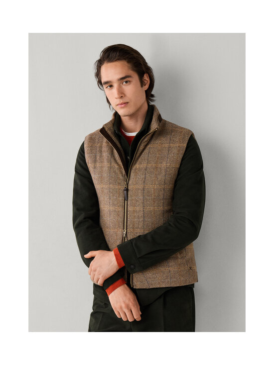 Hackett London - Stepēta veste - 863 BROWN | Stockmann - photo 6