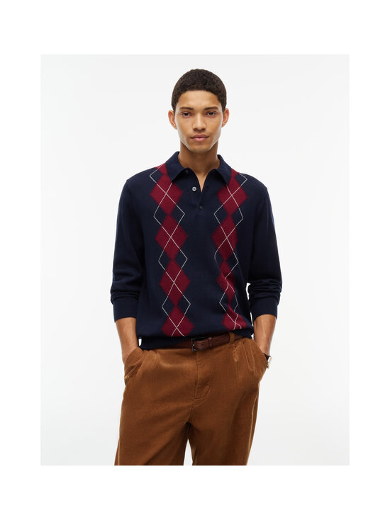Tommy Hilfiger - Polosärk Placed Argyle - DW5 NAVY BLUE | Stockmann - photo 2
