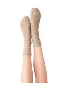 Oroblu - Villasegust sokid Hilda Cashmere Blend - 430 BEIGE MELAGNE | Stockmann