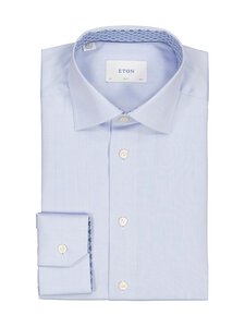 Eton - Slim Fit Floral Effect -kauluspaita - 21 LIGHT BLUE | Stockmann