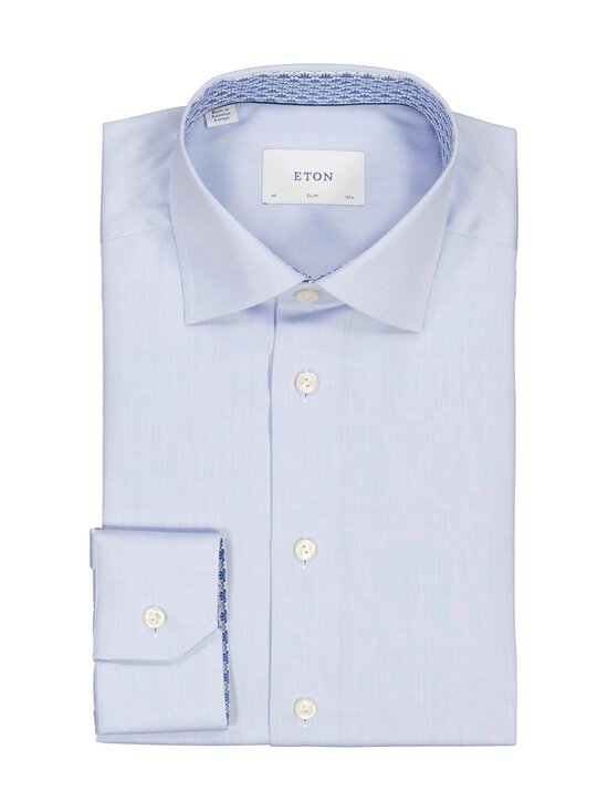 Eton - Slim Fit Floral Effect -kauluspaita - 21 LIGHT BLUE | Stockmann - photo 1