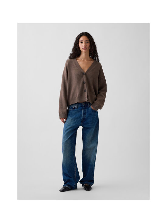 GAP - Cotton Barrel Sleeve -neuletakki - COOL BROWN 959 | Stockmann - photo 3