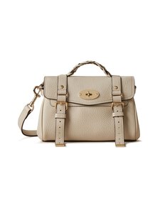 Mulberry - Nahast kott Mini Alexa Heavy Grain - W160 CHALK | Stockmann