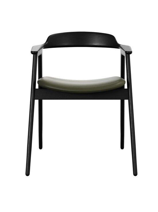 BoConcept - Seoul-tuoli Nordic Grain -nahka 5133 oliivinvihreä / musta tammi - GREEN | Stockmann - photo 3