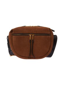 Allsaints - Noemie Suede -olkalaukku - TOBACCO BROWN | Stockmann