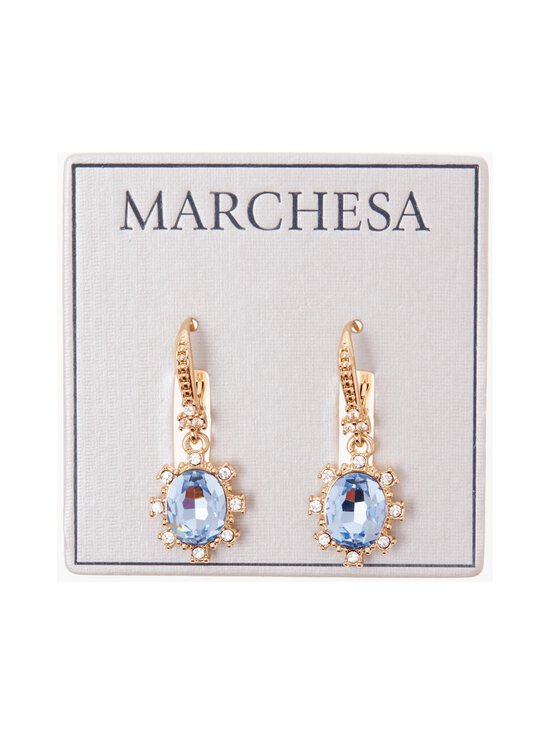 Marchesa - Pear Drop -korvakorut - GLD/BLUE - photo 2 Marchesa - Pear Drop -korvakorut - GLD/BLUE | Stockmann - photo 2