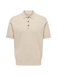 Only & Sons - OnsLoui Regular -pikeeneule - OATMEAL DETAIL:MELANGE | Stockmann