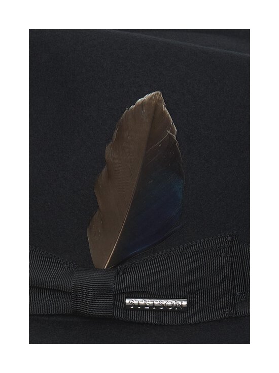 Stetson - Fedora Woolfelt Cashmere -hattu - 1 BLACK - photo 3 Stetson - Fedora Woolfelt Cashmere -hattu - 1 BLACK | Stockmann - photo 3