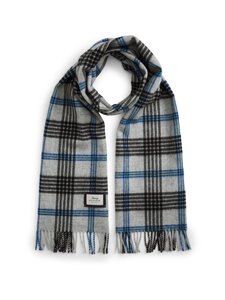 Tommy Hilfiger - Corporate Check -huivi - 0OK LIGHT GREY HTR CHECK | Stockmann