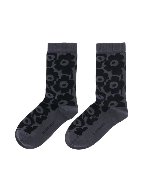 Marimekko - Linjaus Unikko -sukat - 990 DARK GREY, BLACK | Stockmann - photo 1