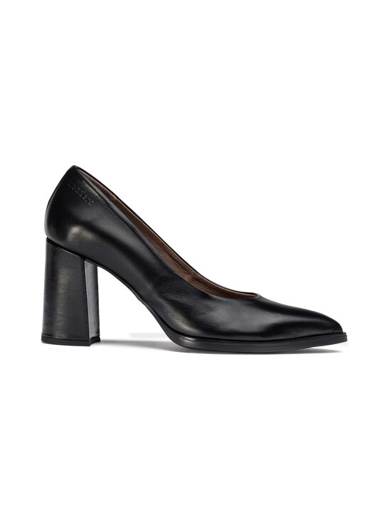 Wonders - Pump Block Heel laiviņas - VELVET NEGRO BLACK | Stockmann - photo 1