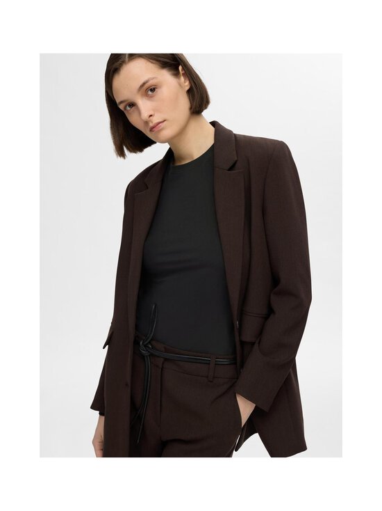 Selected - SlfManja-trikoopaita - BLACK - photo 5 Selected - SlfManja-trikoopaita - BLACK | Stockmann - photo 5