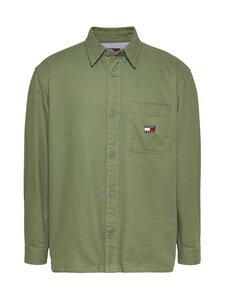 Tommy Jeans - Cotton Slub virskrekls - MR6 ARUBA GREEN | Stockmann