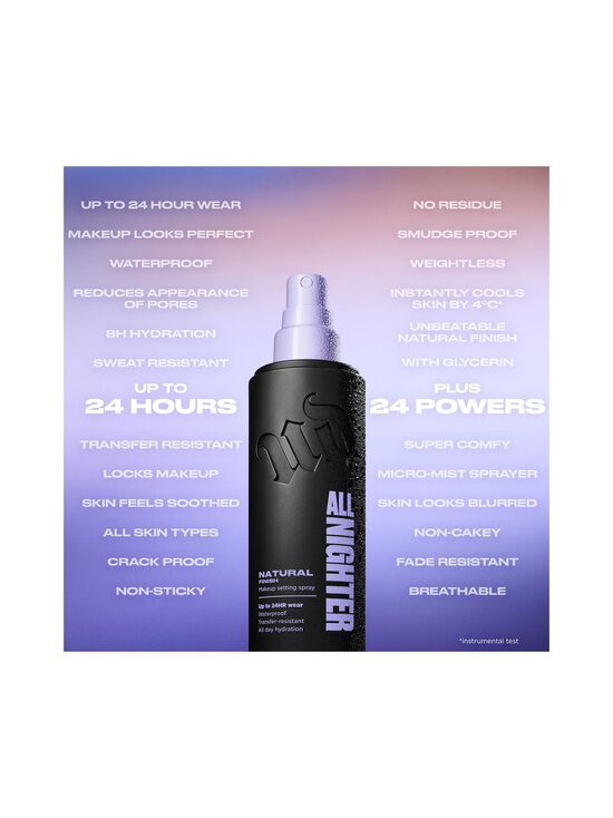 Urban Decay - All Nighter Makeup Setting Spray Natural Finish -meikinkiinnityssuihke - NOCOL | Stockmann - photo 12