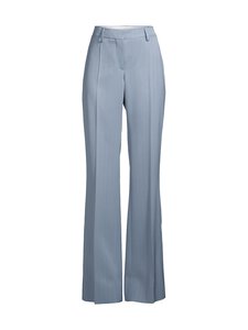 Stella McCartney - Striped Tayloring Flared -housut - 4099 FOGGY BLUE | Stockmann