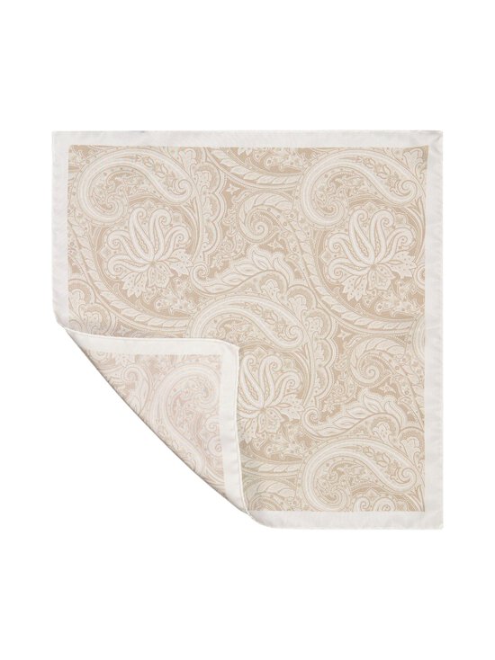 Amanda Christensen - Pocket Square -silkkitaskuliina - 805 BEIGE | Stockmann - photo 2