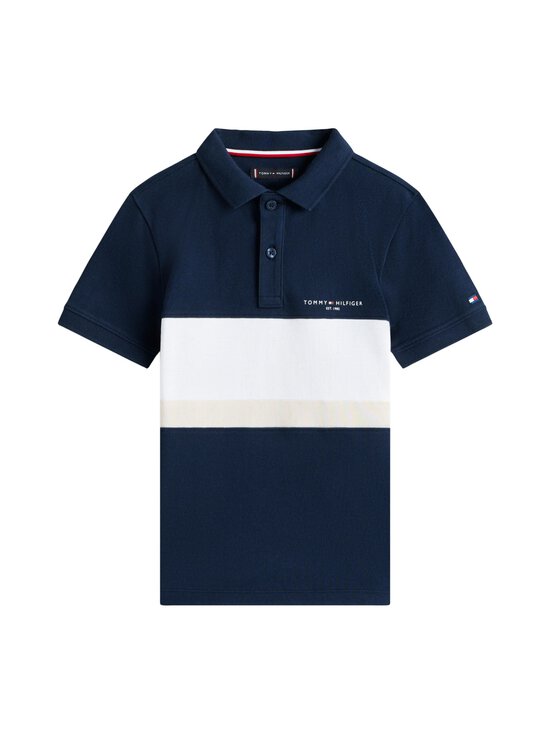 Tommy Hilfiger - Mini Corp Clrblock polo krekls - C1G DARK NIGHT NAVY COLOURBLOCK | Stockmann - photo 1