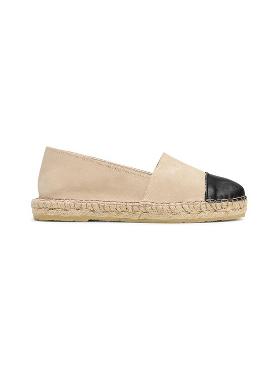 PAVEMENT - Nanna Espadrille -nahkakengät - 333 BEIGE SUEDE/BLACK | Stockmann - photo 1