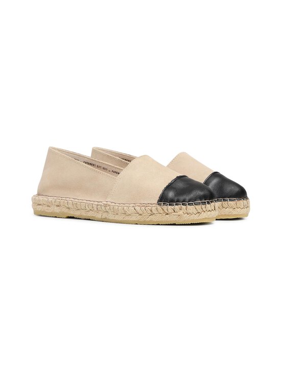 PAVEMENT - Nanna Espadrille -nahkakengät - 333 BEIGE SUEDE/BLACK | Stockmann - photo 2