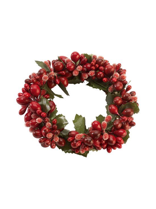 Küünlamansett Christmas Toys 2019 Red Berries 10 cm