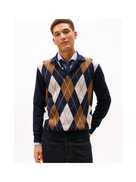 Tommy Hilfiger - Argyle Rugby -paita - DW5 DESERT SKY | Stockmann - photo 2