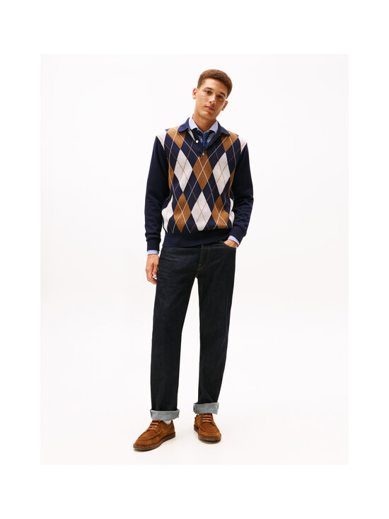 Tommy Hilfiger - Argyle Rugby -paita - DW5 DESERT SKY | Stockmann - photo 3