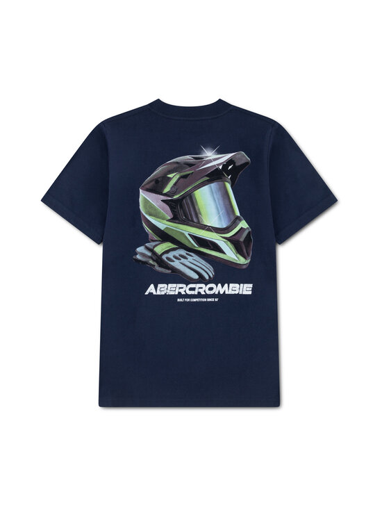 Abercrombie & Fitch - Racing Helmet t-paita - U3K-NAVY BLAZER | Stockmann - photo 2