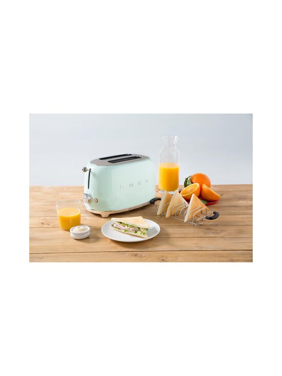 Smeg - TSF01PGEU-leivänpaahdin, 2 viipaleelle - VAALEANVIHREÄ - photo 4 Smeg - TSF01PGEU-leivänpaahdin, 2 viipaleelle - VAALEANVIHREÄ | Stockmann - photo 4