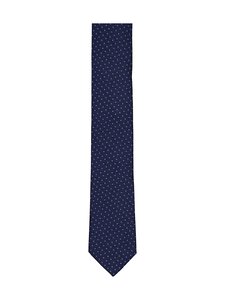 Stockholm Kravatt - Siidilips Dot Check - 21 BLUE | Stockmann