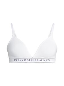 Polo Ralph Lauren - Polo Essentials Triangle Bralette -rintaliivit - 192 WHITE CLOUD | Stockmann