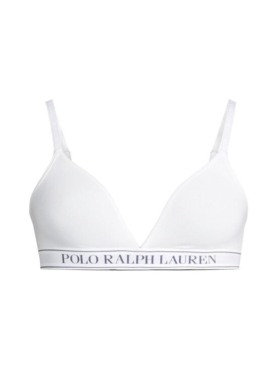 Polo Ralph Lauren - Polo Essentials Triangle Bralette -rintaliivit - 192 WHITE CLOUD | Stockmann - photo 1