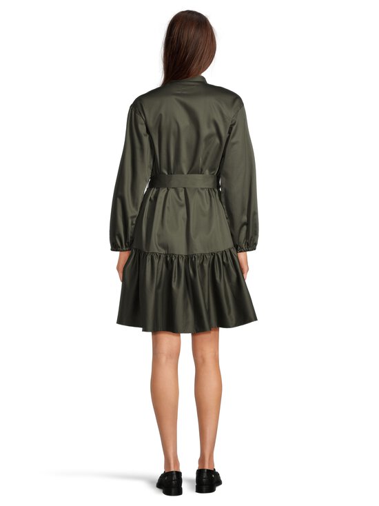 GANT - Puuvillasatiinimekko - 368 DARK MOSS GREEN - photo 3 GANT - Puuvillasatiinimekko - 368 DARK MOSS GREEN | Stockmann - photo 3