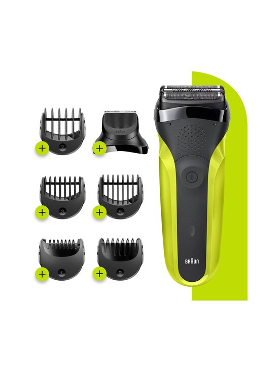Braun - Series 3 Shave & Style -parranajokone - BLACK/YELLOW | Stockmann - photo 2