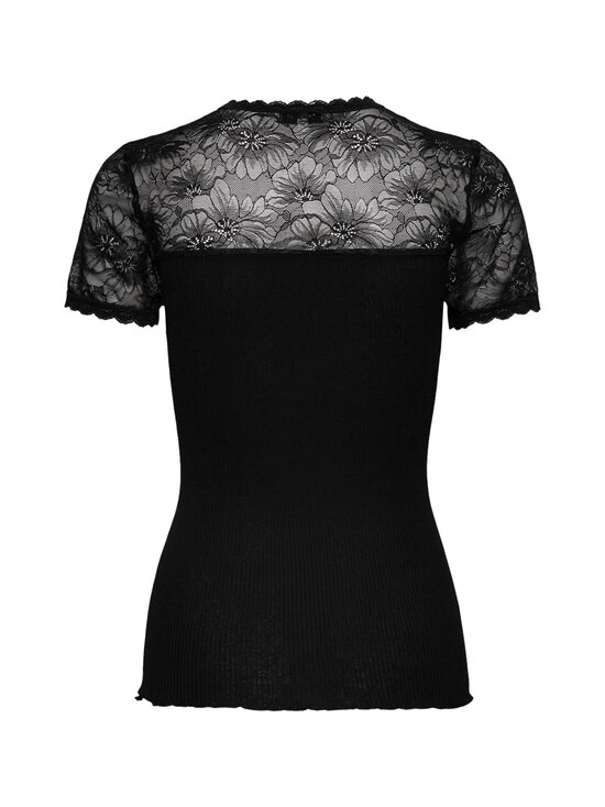 Rosemunde - RWBeatha Lace -silkkisekoitepaita - 010 BLACK | Stockmann - photo 2