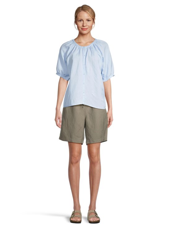 NOOM - Tiia-pellavasekoitepaita - LT.BLUE | Stockmann - photo 2