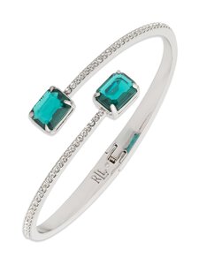 Lauren Ralph Lauren - Bypass Stone Cuff -rannekoru - 340 RHD/EMERALD | Stockmann