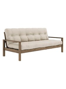 Karup - Knob-futonsohva beige/carob brown L 205 cm - BEIGE | Stockmann