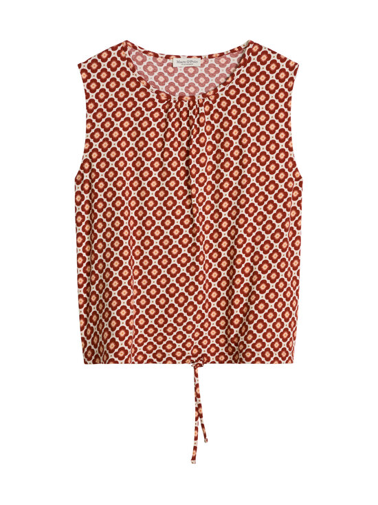 Marc O'Polo - Jersey-toppi - 7237 MEDIUM RED_MULTI_14 | Stockmann - photo 1