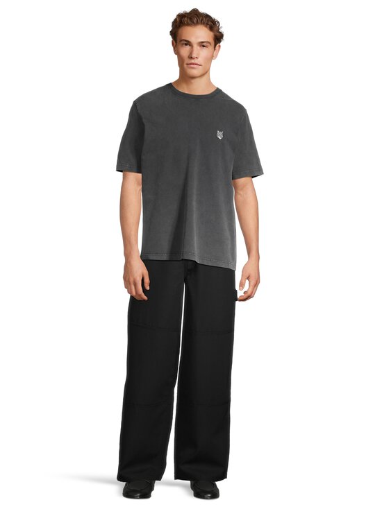 Maison Kitsuné - Fox Head Faded Comfort T-krekls - BLACK FADED | Stockmann - photo 2
