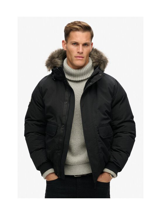 Superdry - Everest Faux Fur -bombertakki - 12A JET BLACK - photo 4 Superdry - Everest Faux Fur -bombertakki - 12A JET BLACK | Stockmann - photo 4