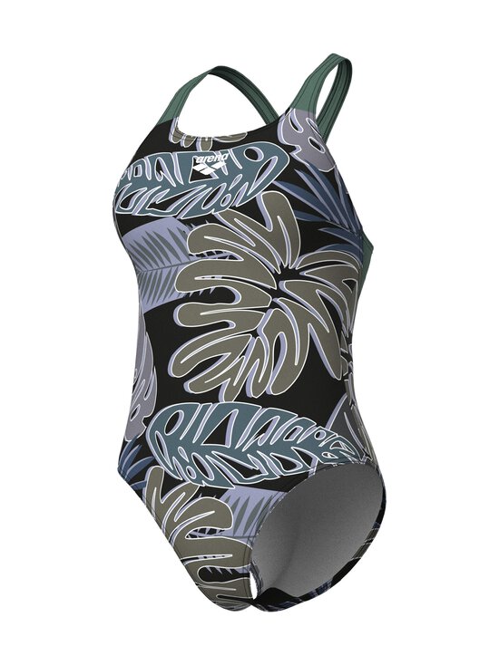 Arena - Forest Swim Pro Back -uimapuku - 590 BLACK MULTI-SAGE | Stockmann - photo 3