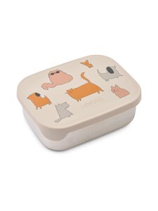 Liewood - Arthur Printed Lunchbox -eväsrasia - 2503 CATS AND DOGS / SANDY Liewood - Arthur Printed Lunchbox -eväsrasia - 2503 CATS AND DOGS / SANDY | Stockmann