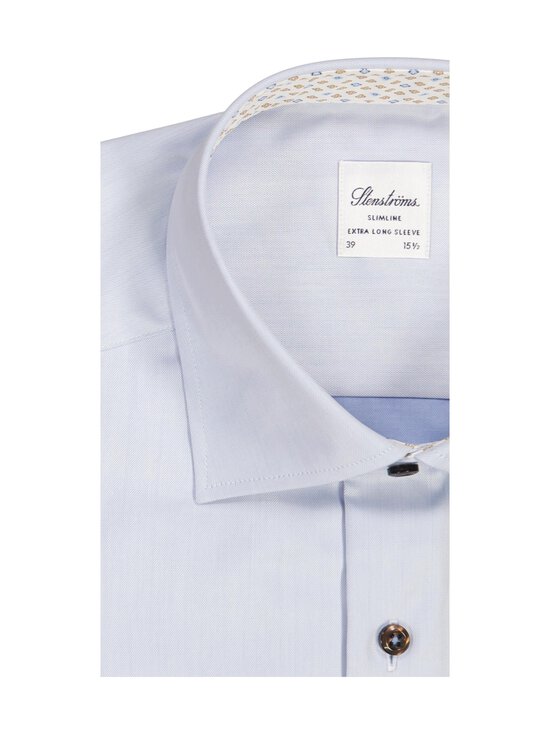 Stenströms - Slimline Contrast Xl Sleeve -kauluspaita, erikoispitkät hihat - 100 LIGHT BLUE | Stockmann - photo 2