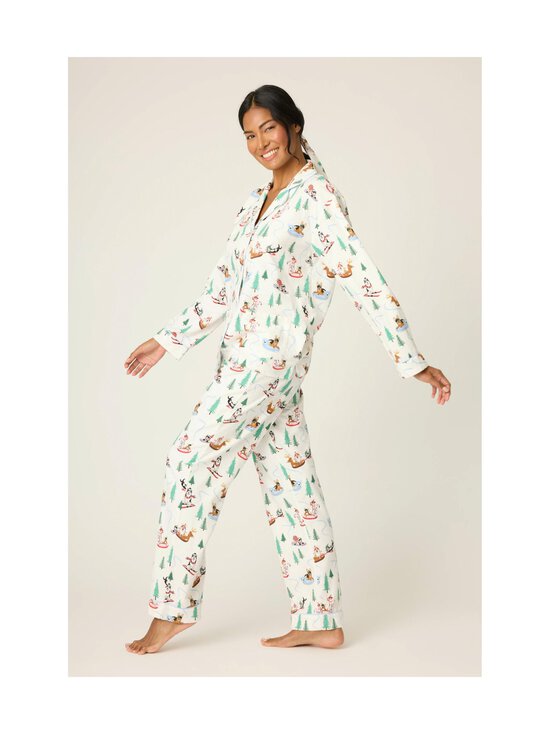 Pj Salvage - Pidžaama & peapael Ski Slope - 100 WHITE | Stockmann - photo 4